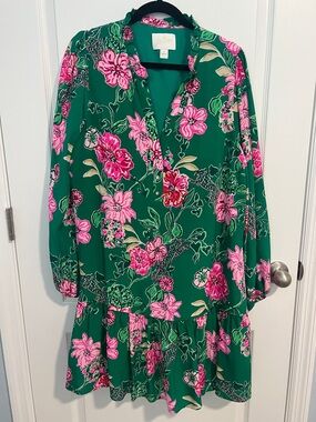 Lilly Pulitzer Evaline Silk Dress 16